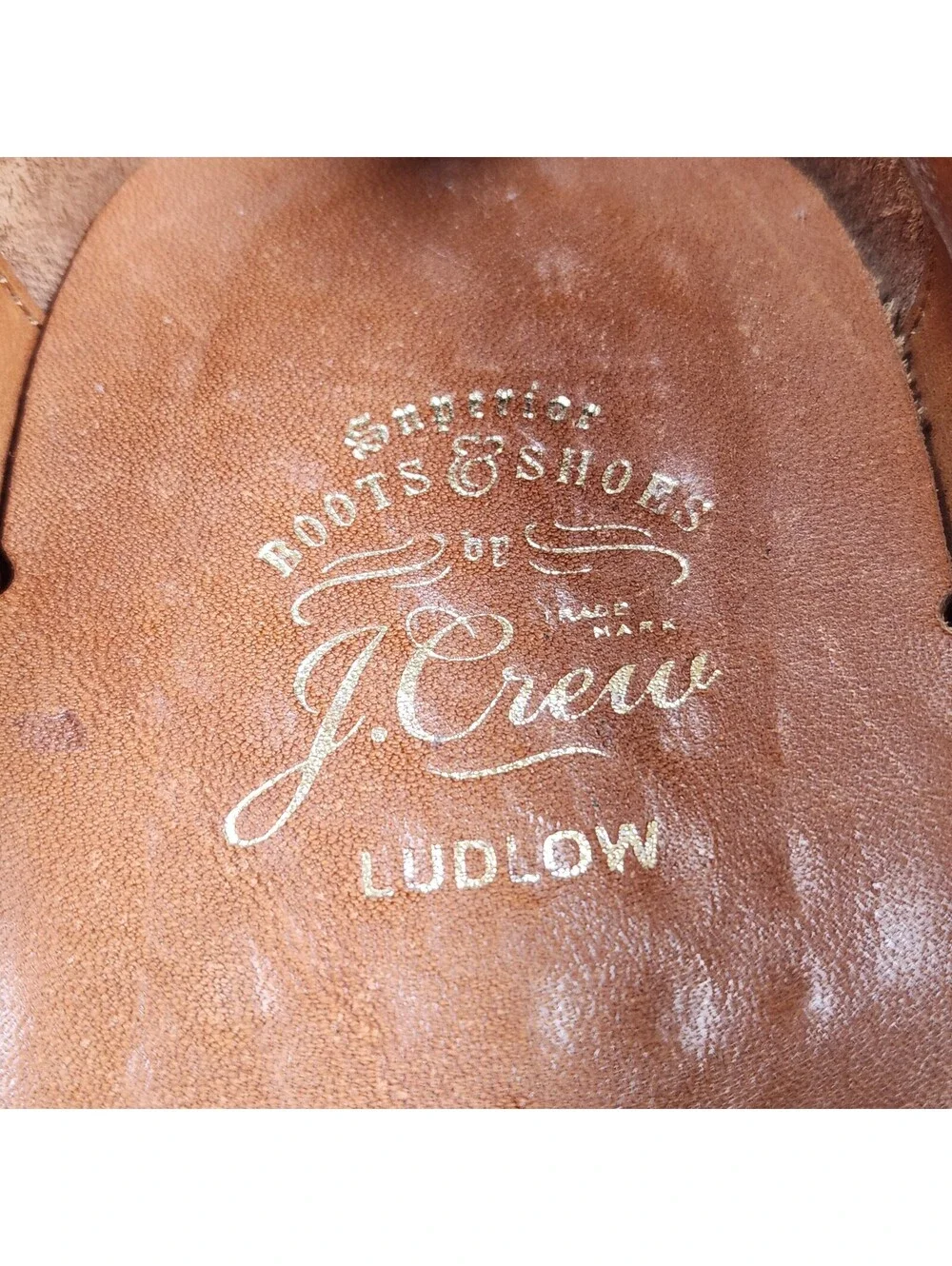J.Crew Ludlow Mens Penny Loafers Cigar Brown Leather Goodyear Welt A4362 Size 10